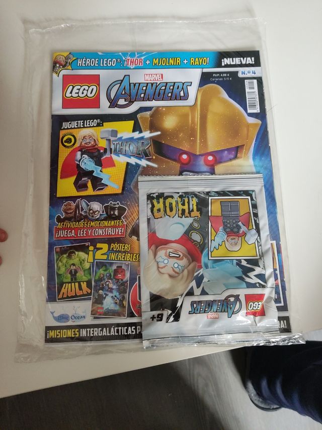 revista lego avengers n4