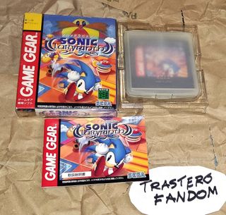SONIC LABYRINTH SEGA GAME GEAR Videojuego Japonés 