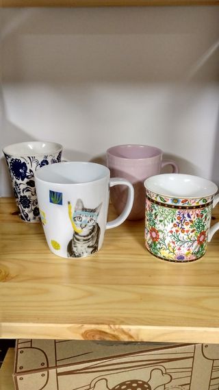 Tazas variadas