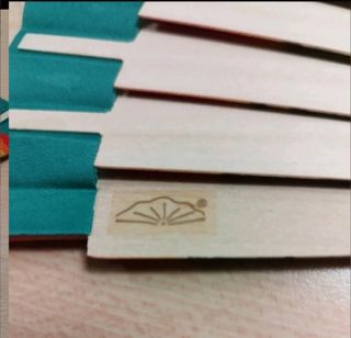 Abanico madera Meninas