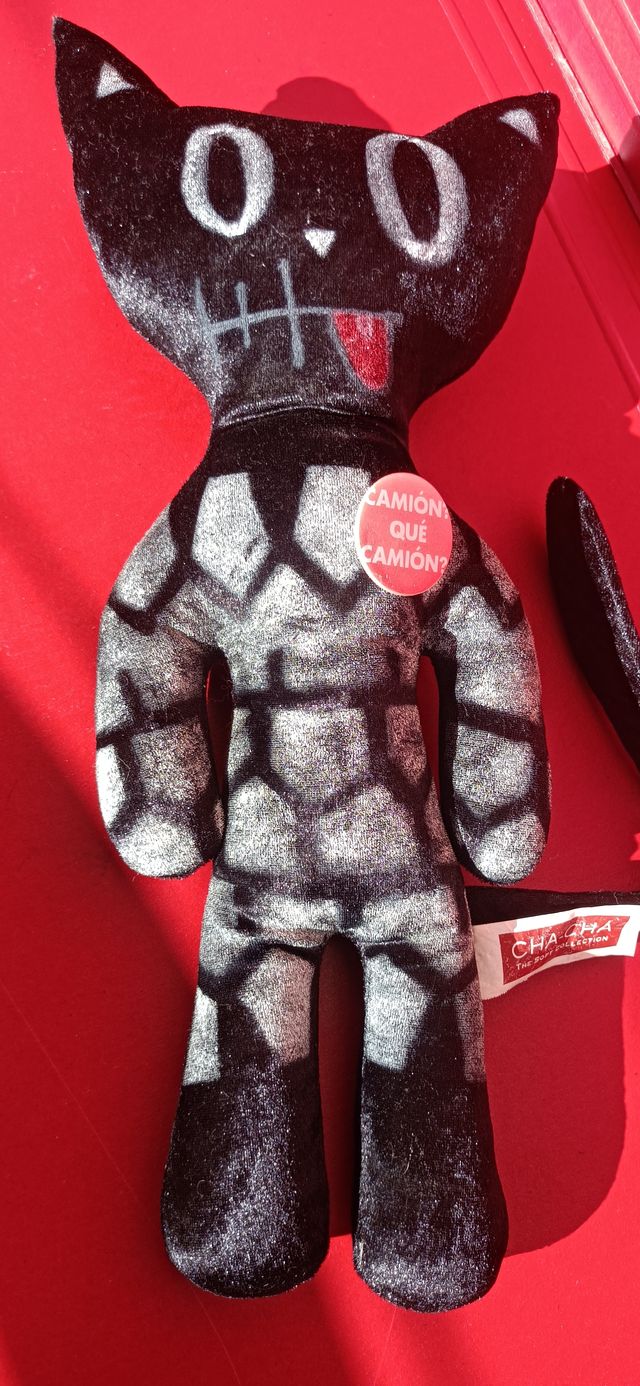 CHA-CHÁ BLACK VELVET PLUSH CAT.THE SOFT COLLECTION
