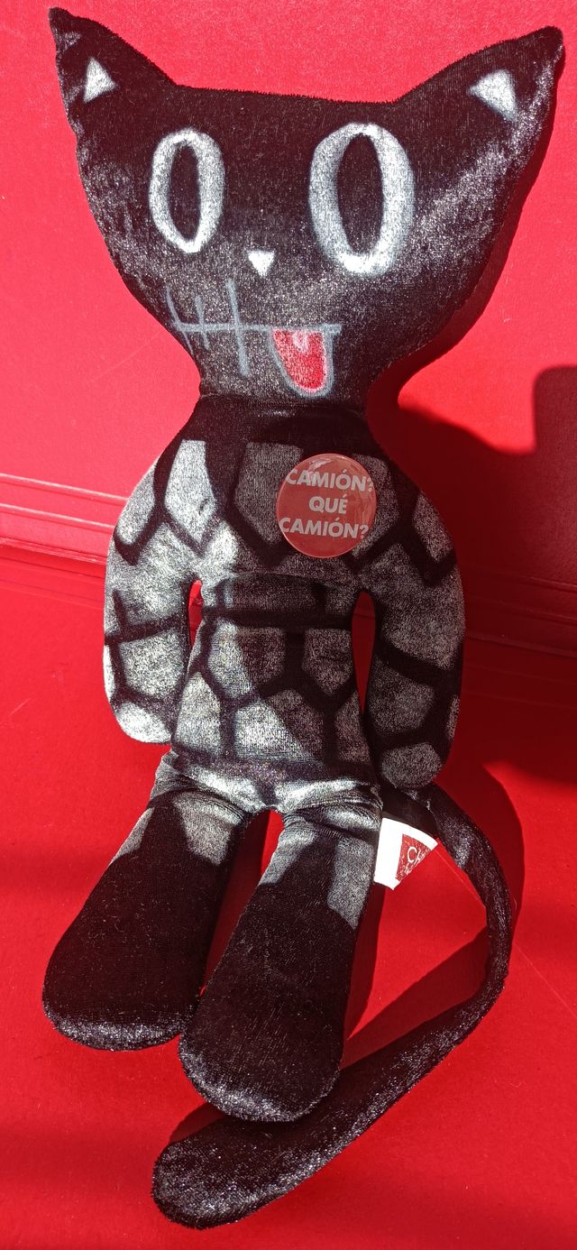 CHA-CHÁ BLACK VELVET PLUSH CAT.THE SOFT COLLECTION