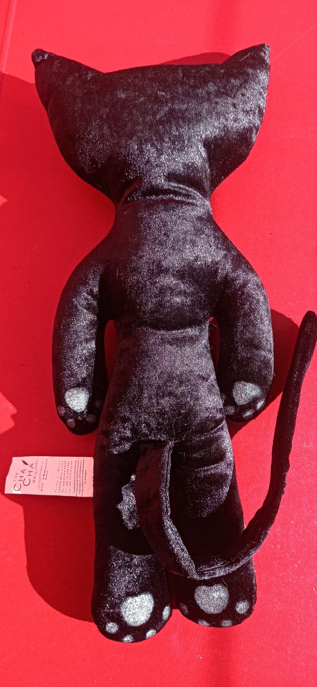 CHA-CHÁ BLACK VELVET PLUSH CAT.THE SOFT COLLECTION