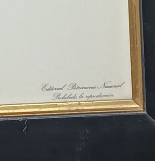 Litografía arte chino Palacio Real de Aranjuez