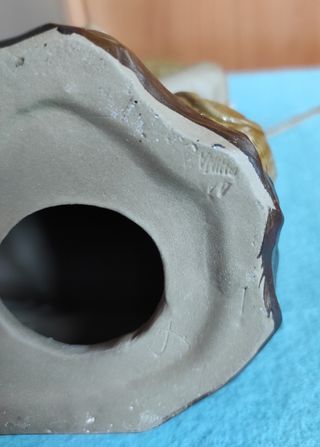 Figura pescador vintage colecionable