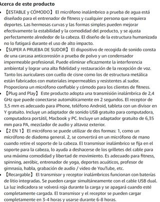 Sistema de Micrófono Inalámbrico