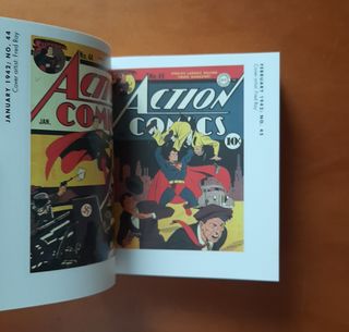 💥 Libro pequeño tamaño. Portadas Superman