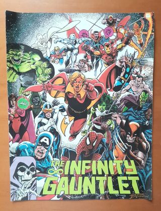 Cartel original. Marvel Avengers