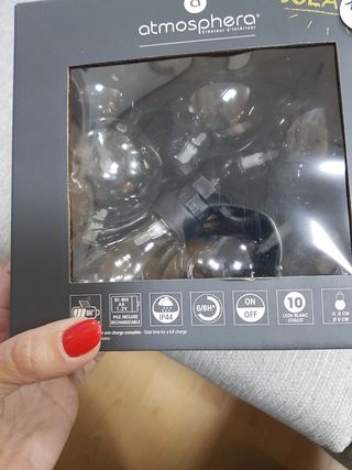 guirnaldas solar 10 bombillas