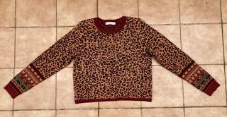 Jersey leopardo Zara knit