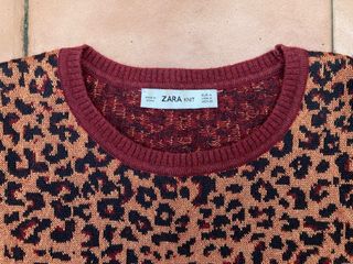 Jersey leopardo Zara knit