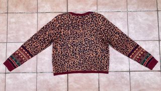 Jersey leopardo Zara knit