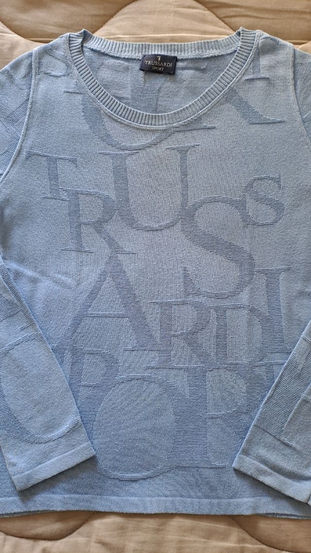 Maglioncino donna cotone Trussardi Sport