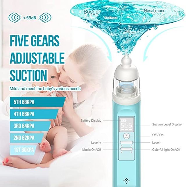 Aspirador nasal bebé eléctrico SIN ESTRENAR