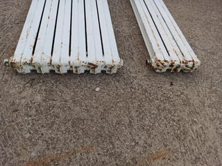 Radiadores de fundición 70x17,5cm y 70x35cm