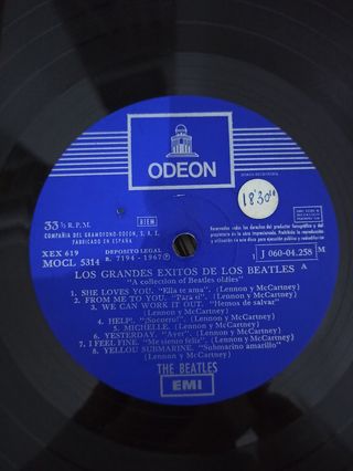LP 1969 🇪🇦 Beatles Oldies A Collection of Beatle