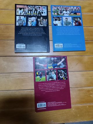 libri Del Piero Baggio Messi