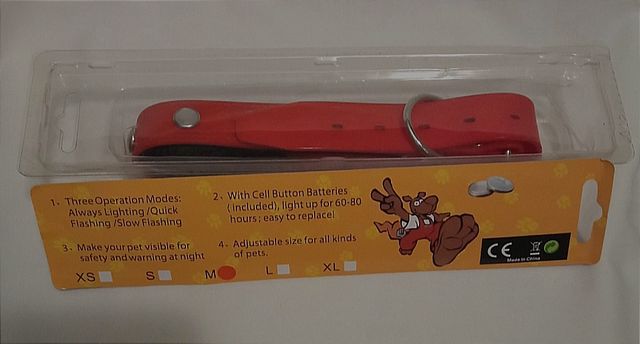 collare animali domestici luce led nuovo