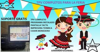 TPV COMPLETO PARA LA FERIA