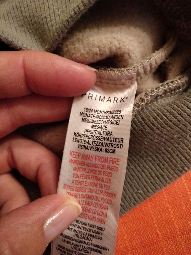 Sudadera 18-24 meses