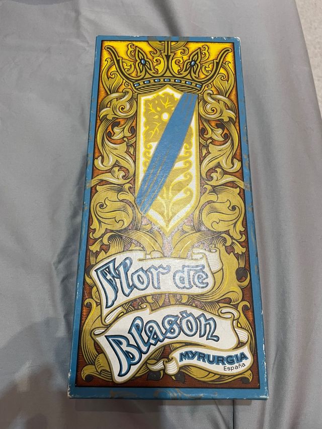 Caja de jabón flor de blasón