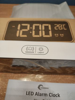 Reloj Despertador Digital-Termómetro