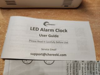 Reloj Despertador Digital-Termómetro