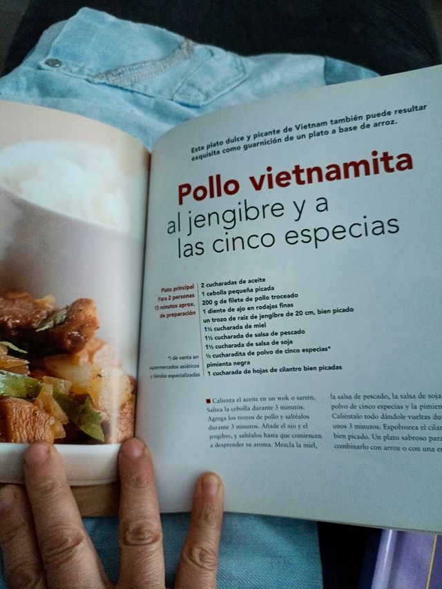 Libro " Cocina Oriental"