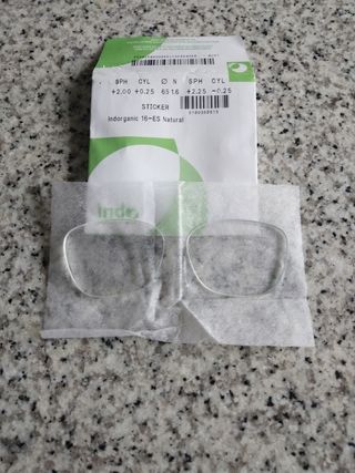 Cristales gafas