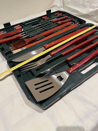 Maletín barbacoa.