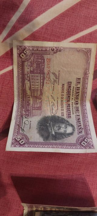 Monedas antiguas y billetes antiguos