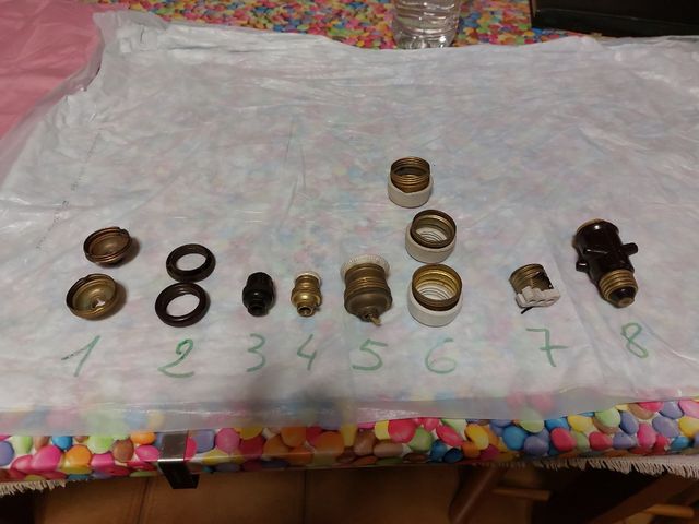 materiale elettrico vintage modernariato