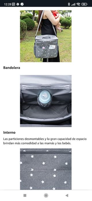 bolso carro bebé universal