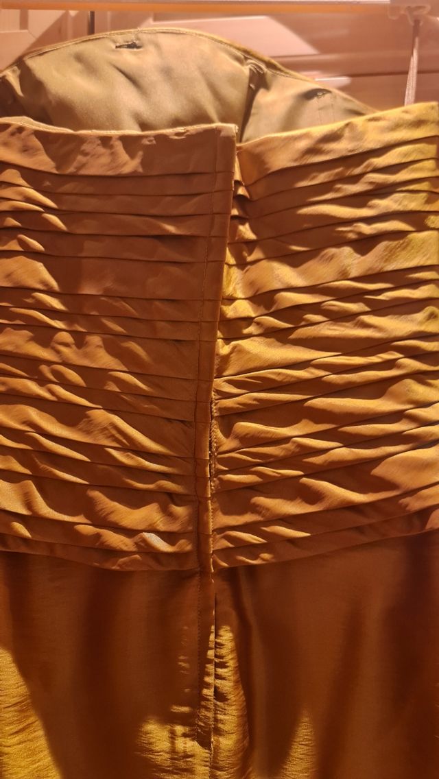 vestido largo de ceremonia