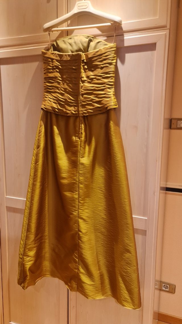 vestido largo de ceremonia