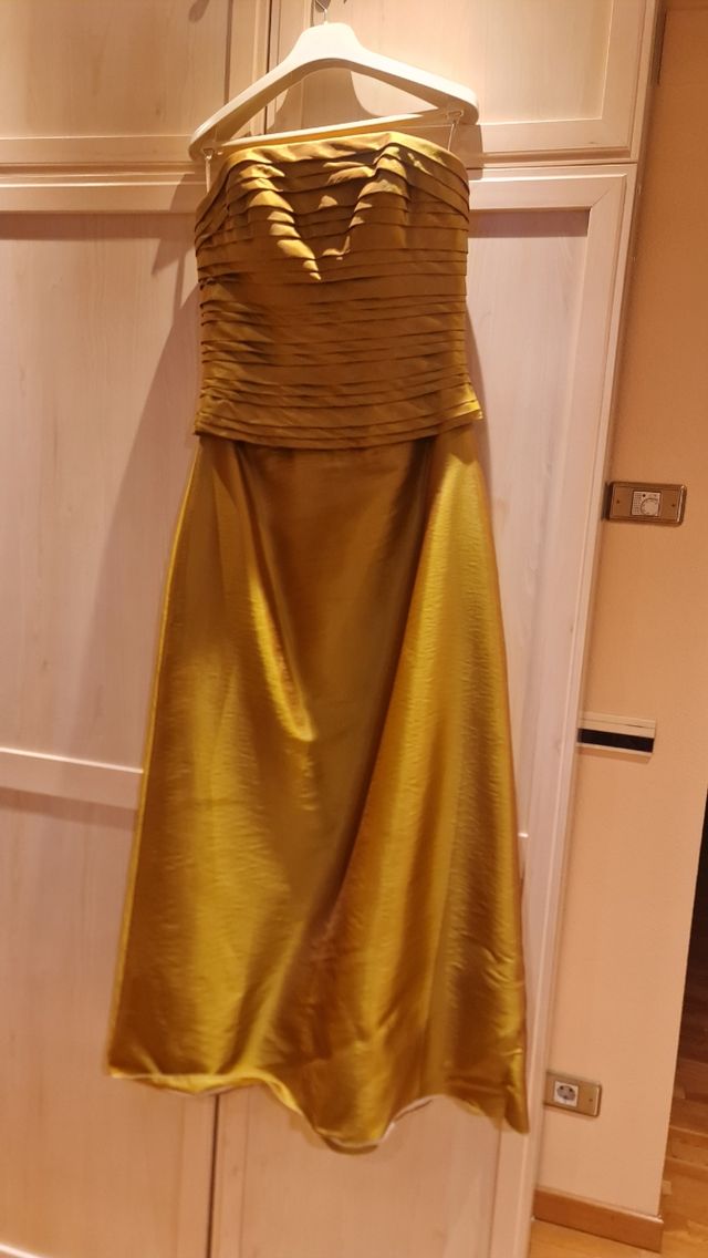 vestido largo de ceremonia