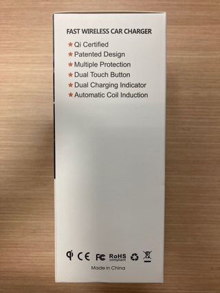 Soporte para coche con cargador inalámbrico