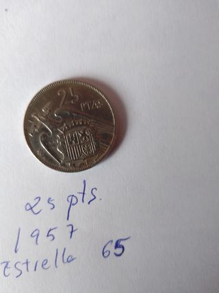 Lote monedas época franquista