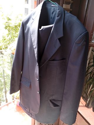 traje azul marino de caballero