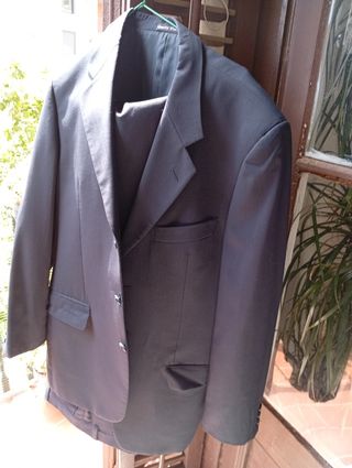 traje azul marino de caballero