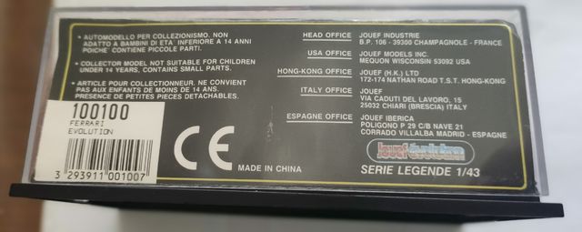 Miniatura Ferrari GT0 Evolution - Escala 1:43