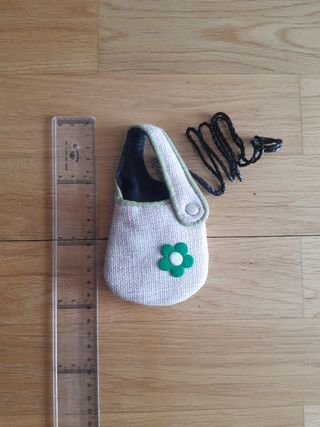 BOLSO PEQUEÑO DE TELA 8X15 cm