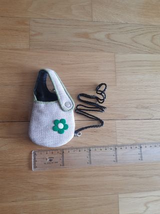 BOLSO PEQUEÑO DE TELA 8X15 cm