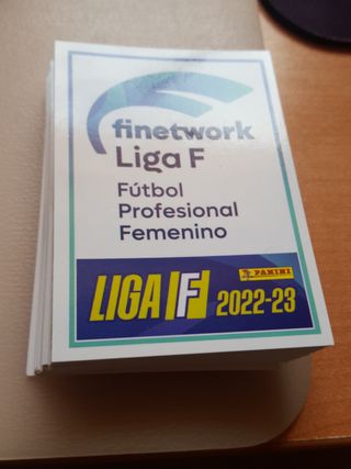 Lote Cromos Liga F