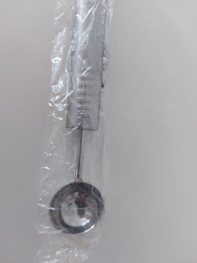 Set decorafrutta in acciaio inox 2 pezzi