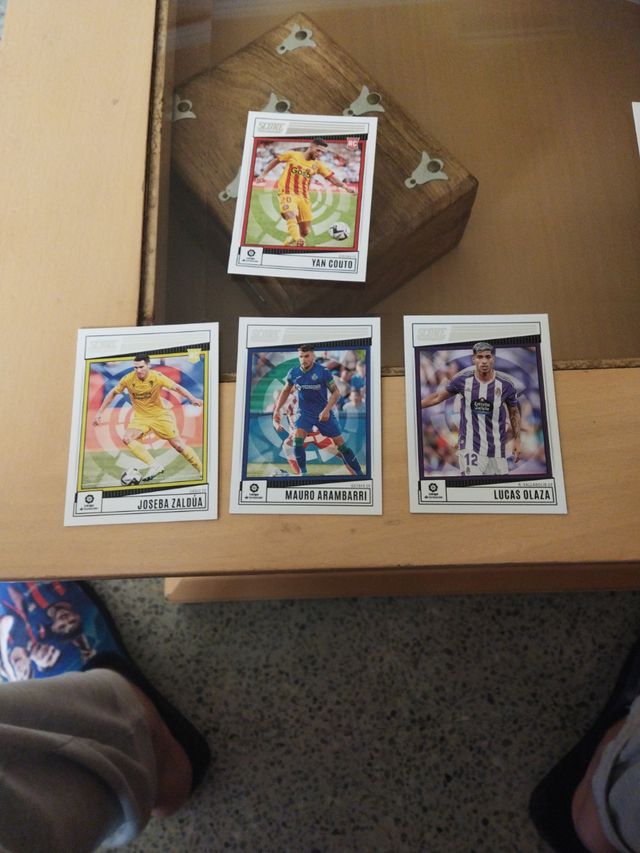 lote 9 cartas score panini