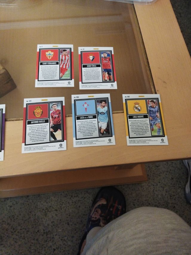 lote 9 cartas score panini