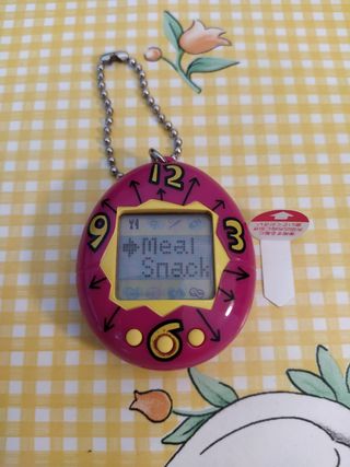 1997 Bandai Tamagotchi Original Purple Clockface