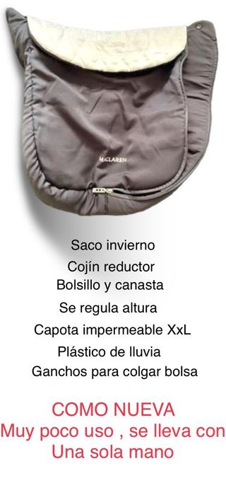 Silla paseo MACLAREN TECHNO XLR Arc