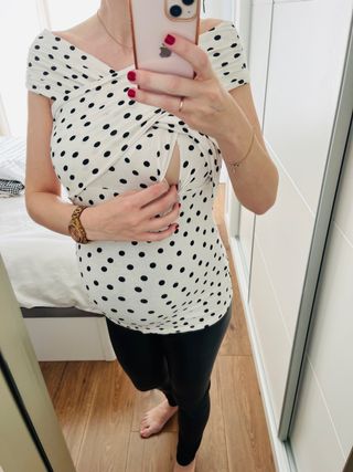 Camiseta premama y lactancia